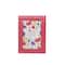 Flora Bunda 4" x 6" Double Brick Wall Zinc Alloy Picture Frame
